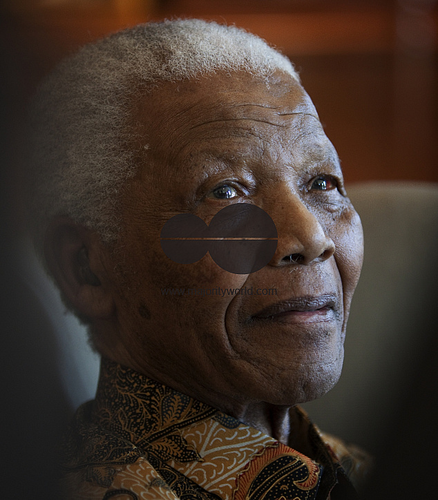 Portrait of Nelson Mandela