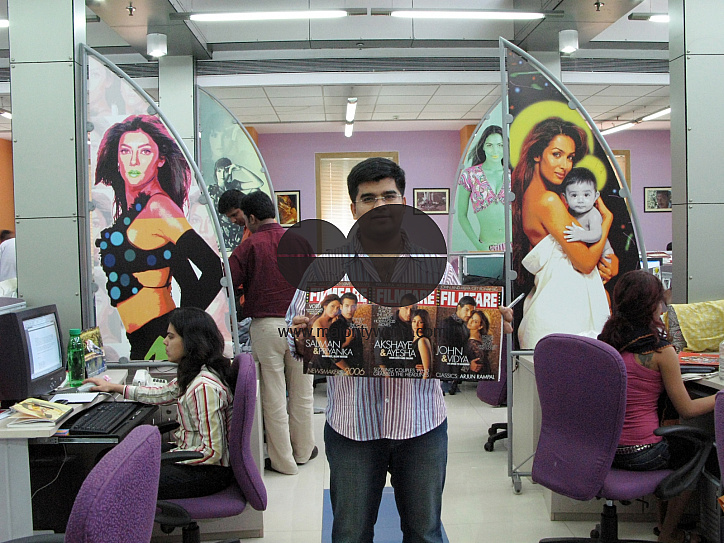 INDIA.Filmfare Magazine editor Jitesh Pillaai at his office in Mumbai.