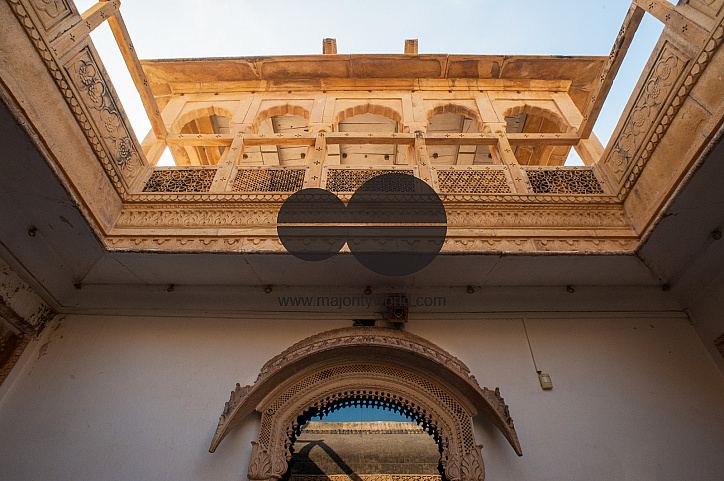  Inside the golden fort of Jaisalmer.