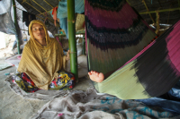 Rohingya Refugee at Tambru No-man's land in Bangladesh-Myanmar border at Tambru, Naikhyangchori, Banderban, Bangladesh