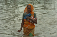 Shirajganj city under water