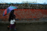 First rain
