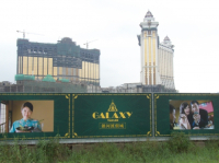 CHINA Abandoned consruction site for a new casino in Macau due to worldwide recession.