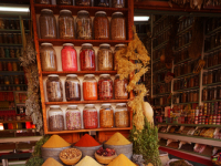  The spice market in Fez