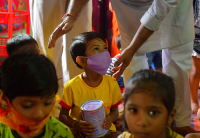 Milk Distribution for kids