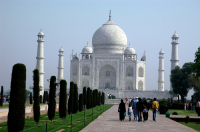 Taj Mahal & Agra fort In India.