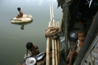 Heavy rainfall causes flood again in Bangladesh