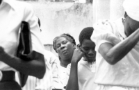 HAITI SUNDAY WORSHIP, PORT AU PRINCE, 1991