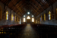 Mauritius. Notre Dames de Lourdes. Church. Interior.  Quatre Bornes.