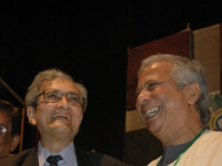 Bengali Nobel Laureates were accorded warm welcome