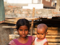 Portrait of children. Bangladesh.