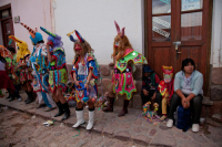 Carnival in Jujuy province in the Andes region of Argentina, South America