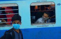 The first ever lockdown passengers train arrived in Agartala